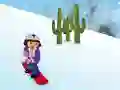 Igra Dora Snow skates online