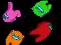 Igra Among Them Space Puzzle online