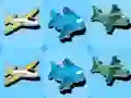 Igra Big Fast Airplanes Match 3 online