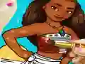 Igra Moana Coloring Book online