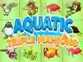 Igra Aquatic triple mahjong online