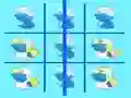 Igra Smurfs Tic Tac Toe online