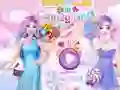 Igra Barbie and Elsa in Candyland online