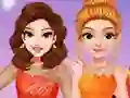Igra Princesses Ice Skating Dress Up online