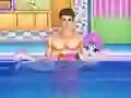Igra Baby Taylor Learn Swimming online