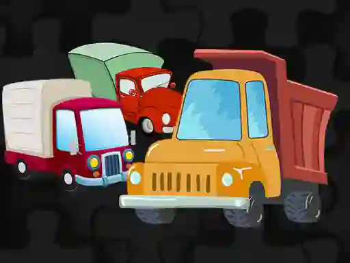 Igra Cartoon Truck Jigsaw online