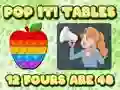 Igra Pop It  Tables online