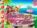 Igra Princesses Beach Trip online