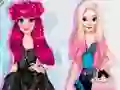 Igra Princess Iceskates Winter Dress Up online