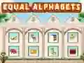Igra Equal Alphabets online