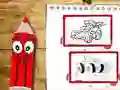 Igra Back To School Cars Coloring Book online