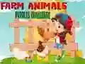 Igra Farm Animals Puzzles Challenge online