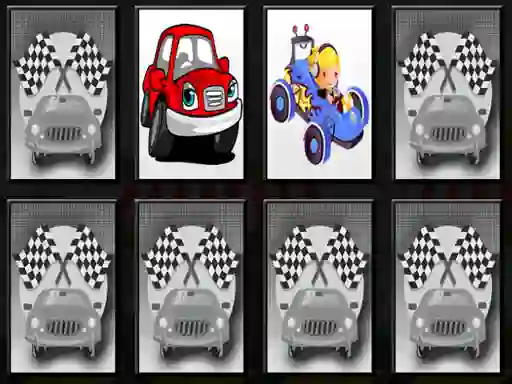 Igra Racing Cars Memory online