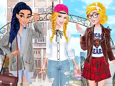 Igra Princesses: Back to School Collection online