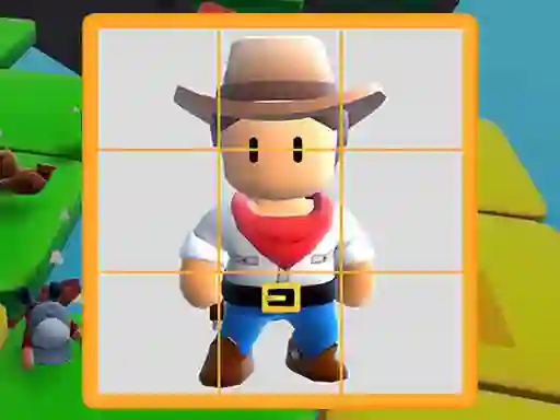 Igra Stumble Boys Sliding Puzzle online