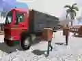 Igra Asian offroad cargo truck driver online