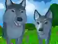 Igra Wolf simulator wild animals online