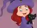 Igra G2E Happy Witch Girl And Cat Room Escape online