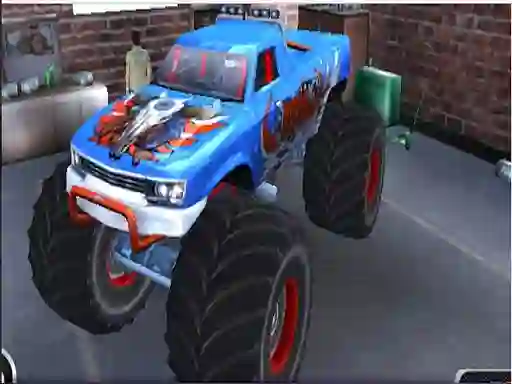 Igra Monster Truck Stunt Adventure online