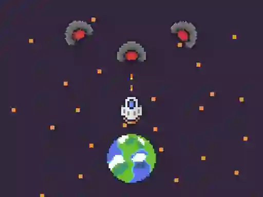 Igra Pixel Protect Your Planet online