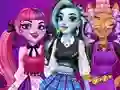 Igra High School Princess Monster Mash online