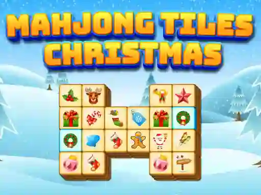 Igra Mahjong Tiles Christmas online