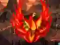 Igra Volcanic Land Phoenix Bird Escape online