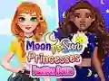 Igra Moon vs Sun Princess Fashion Battle online