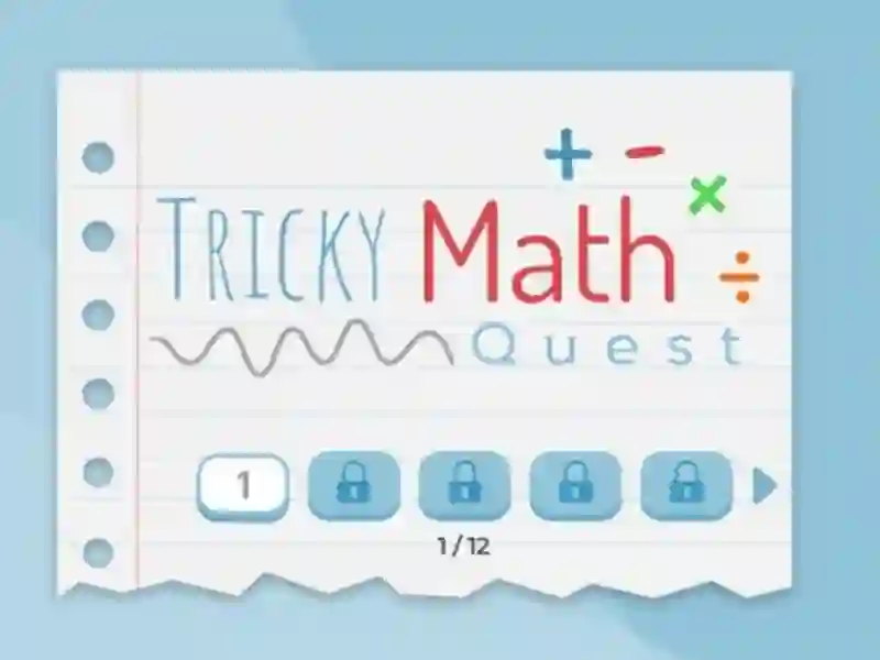 Igra Tricky Math Quest online