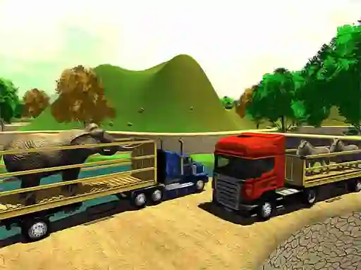 Igra Offroad Animal Truck Transport Simulator 2020 online