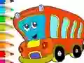 Igra Coloring Book: Bus online