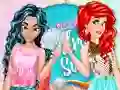 Igra Jasmine and Ariel Wardrobe Swap online