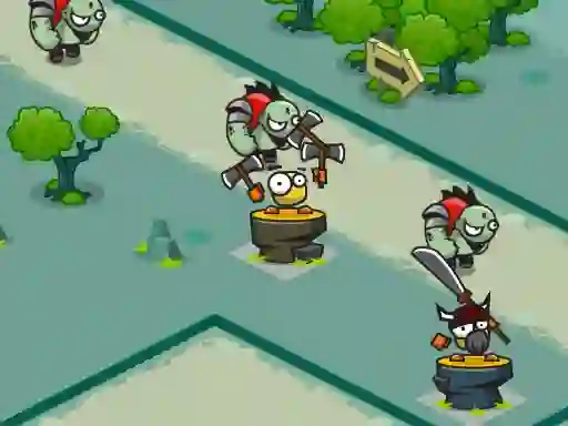 Igra King Bird Tower Defense online