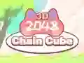 Igra Chain Cube 2048 3D online