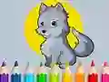 Igra Coloring Book: Wolf online