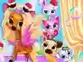 Igra Pets Grooming Bubble Party online