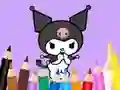 Igra Coloring Book: Kuromi Carries Bag online