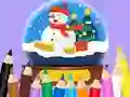 Igra Coloring Book: Christmas Crystal Ball online