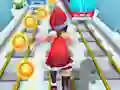 Igra Subway Santa Princess Runner online