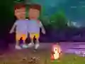 Igra Twins Escape From Night Forest online