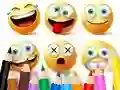 Igra Coloring Book: Funny Emoji online