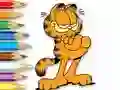 Igra Coloring Book: Garfield Hamburger online