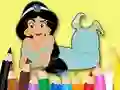 Igra Coloring Book: Princess Jasmine online