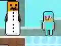 Igra Noob vs Pro Snowman online