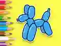 Igra Coloring Book: Balloon Puppy online