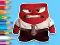 Igra Coloring Book: Inside Out Angry online