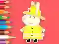 Igra Coloring Book: Rabbit Firefighter online