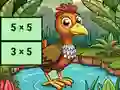 Igra Multiplication Bird Image Uncover online
