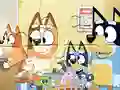 Igra Jigsaw Puzzle: Bluey Shopping Day online