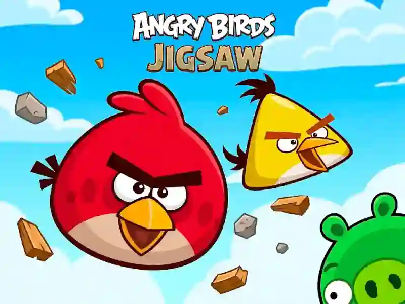Igra Angry Birds Jigsaw online